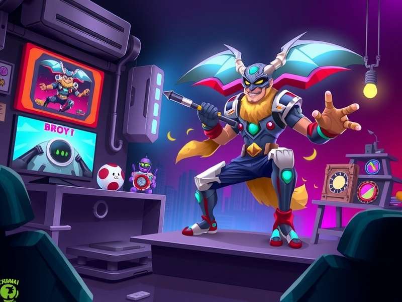 Game development team collaborating